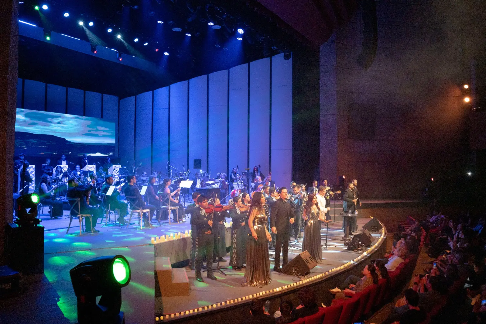 Elenco de Harmony Arte en Movimiento en escena